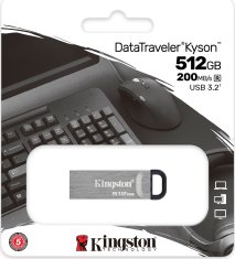 Kingston DataTraveler KYSON 512GB / USB 3.2 / kovové tělo