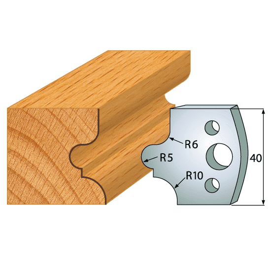 Igm Professional Profilový nůž 40x4mm profil 012 (F026-012)