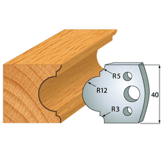 Igm Professional Profilový nůž 40x4mm profil 018 (F026-018)