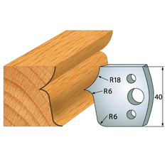 Igm Professional Profilový nůž 40x4mm profil 046 (F026-046)