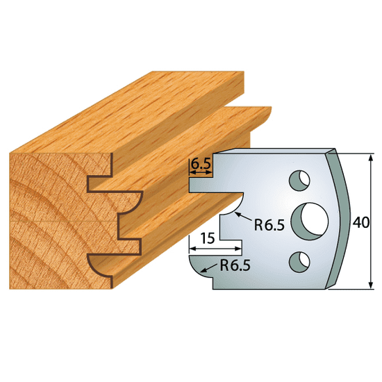 Igm Professional Profilový nůž 40x4mm profil 096 (F026-096)