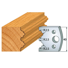 Igm Professional Profilový nůž 40x4mm profil 108 (F026-108)