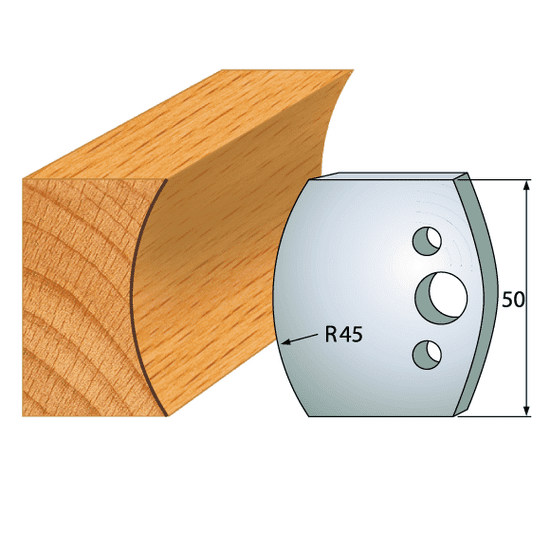 Igm Professional Profilový nůž 50x4mm profil 554 (F026-554)