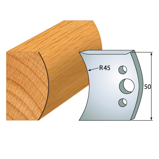 Igm Professional Profilový nůž 50x4mm profil 556 (F026-556)