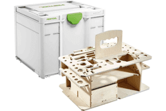 Festool Systainer SYS3 HWZ M 337 s dřevěnou vložkou (205518)