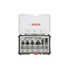 BOSCH Professional sada stopkových fréz 6 ks Trim&Edging, stopka 8 mm (2607017469)