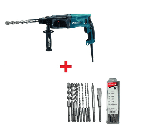 Makita kombinované kladivo s příslušenstvím 2,4 J 780 W (HR2470X16)