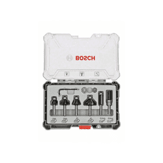 BOSCH Professional sada stopkových fréz 6 ks Trim&Edging, stopka 6 mm (2607017468)