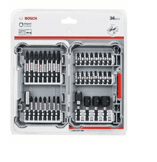 BOSCH Professional Sada 36 kusů Pick and Click nástrčných klíčů a šroubovacích bitů Impact Control (2607017568)