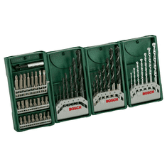 BOSCH Professional Multipack 3+1 sada vrtáků a bitů Mini-X-Line (2607017071)