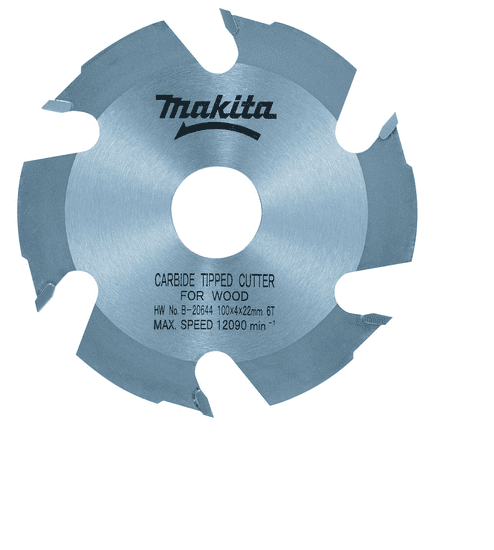 Makita Fréza na lamely B-20644 100x4x22mm Z=6 (B-20644)