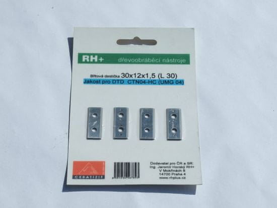 RH+ žiletky L30 DTD (UMG 04) blistr o 4 kusech (S358634)