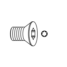 Igm Professional Šroub - Typ:12 M3,5x3,5 D6 Torx15 (F099-13500)