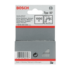 BOSCH Professional sponky do sponkovačky z plochého drátu, typ 57 - 10,6 x 1,25 x 8 mm (2609200230)