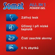 Somat All-in-1 gel do myčky Lemon & Lime 80 dávek, 1440 ml