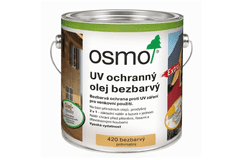 OSMO bezbarvý UV ochranný olej 420 s ochranou nátěru - 2,5l (11600027)