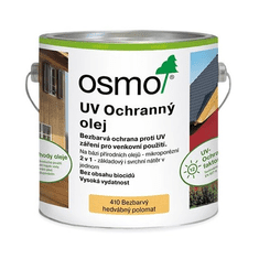 OSMO bezbarvý UV ochranný olej 410 bez ochrany nátěru - 2,5l (11600022)