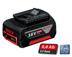 BOSCH Professional akumulátor GBA 18 V 5.0 Ah (1600A002U5)