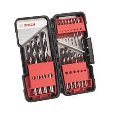 BOSCH Professional sada vrtáků do kovu Twist Speed ToughBox HSS PointTeQ - 18 ks (2608577350)