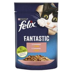 Felix Fantastic kapsička 85 s lososem v želé