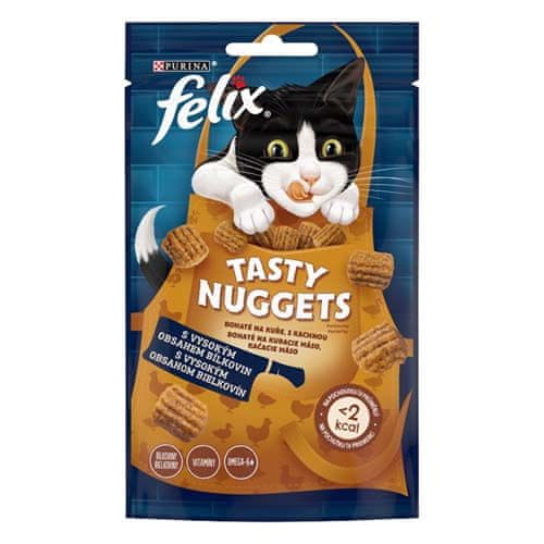 Felix Tasty Nuggets 50g kuře a kachna