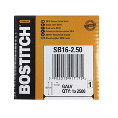 Bostitch hřebíčky SB16 - 64mm pozink 2500 ks v bal. (SB16-2.50)