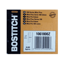 Bostitch pinky Mini - 18 mm pozink 20000 ks v bal. (1061800Z)