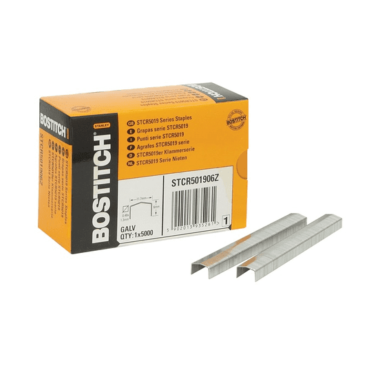 Bostitch spony STCR5019 - 06mm pozink 5000 ks v bal. (STCR501906Z)