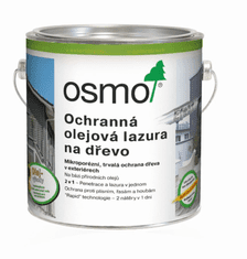 OSMO ochranná olejová lazura EFEKT 1142 stříbrná grafit - 2,5l (12100243)