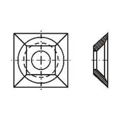 Igm Professional Žiletka tvrdokovová - 21x21x5 Dřevo (NT22695)