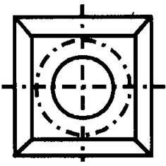 Igm Professional N013 Žiletka tvrdokovová - 15x15x2,5 Dřevo (NT13315)