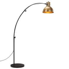 Vidaxl Stojací lampa 25 W staromosaz 150 cm E27