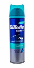 Gillette 200ml series protection, gel na holení