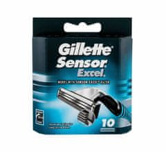 Gillette 10ks sensor excel, náhradní břit