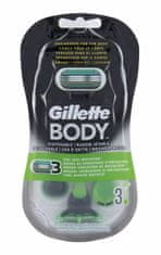 Gillette 3ks body, holicí strojek