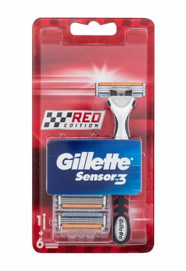 Gillette 1ks sensor3 red edition, holicí strojek