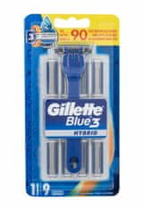 Gillette 1ks blue3 hybrid, holicí strojek