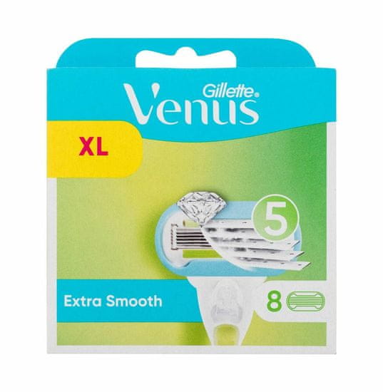 Gillette 8ks venus extra smooth, náhradní břit