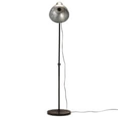 Vidaxl Stojací lampa 25 W vintage stříbrná 150 cm E27