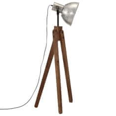 Vidaxl Stojací lampa 25 W vintage stříbrná 45 x 45 x 120 cm E27