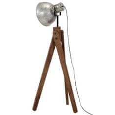 Vidaxl Stojací lampa 25 W vintage stříbrná 45 x 45 x 120 cm E27