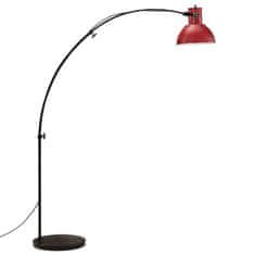 Vidaxl Stojací lampa 25 W červená patina 150 cm E27