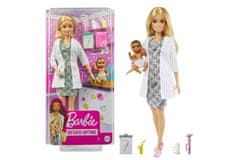 Mattel Barbie první povolání Doktorka s miminkem, Mattel GYK01 - 887961973594