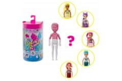Mattel Panenka Barbie překvapení Chelsea Color Reveal Monochrom, Mattel GTT24 - 887961920307