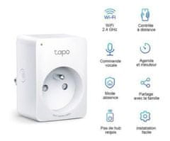 TP-Link Chytrá zásuvka tapo p100(1-pack) regulace 230v přes