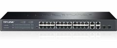 TP-Link Switch tl-sl2428p smart, 24x lan/poe+, 4x glan