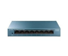 TP-Link Switch ls108g 8x glan, kov, aktivní lan