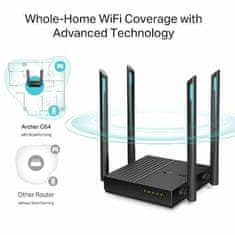 TP-Link Wifi router archer c64 ac1200 dual ap/router