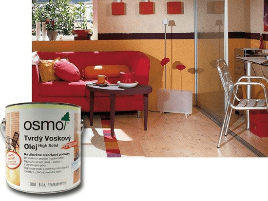 OSMO Tvrdý voskový olej barevný - 0,125l medový 3071 (10100293)
