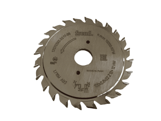 Freud Tools Předřezový kotouč LI16M 120x2,8-3,6x22 12+12 FZ (LI16M AB3)